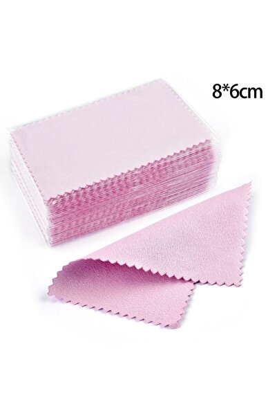 Choice32 رقم 33، 10*6.5 سم / 8*8 سم، 50 قطعة من قماش تنظيف وتلميع الفضة، قماش...