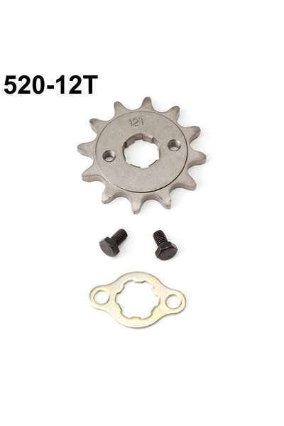 Choice1 ترس أمامي للمحرك 12T، 520، 20 مم، 10T، 11T، 12T، 13T، 14T، 15T، 16T، ...