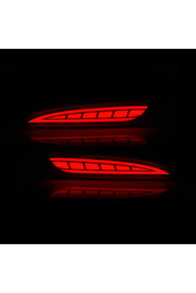 Choice Red C For Mazda CX5 CX-5 2022 2023 LED Rear Bumper Reflector Lights Au...