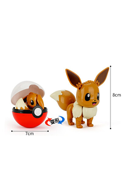 Choice9 مجسمات شخصيات بوكيمون الأصلية من إيفي، ميو تو، جينجار، بيكاتشو، مجسما...