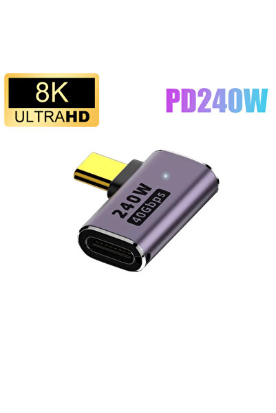 Choice4 F2MSL USB 4.0 PD 240W 8K 60Hz Charger Connector for Macbook 40Gbps Hi...