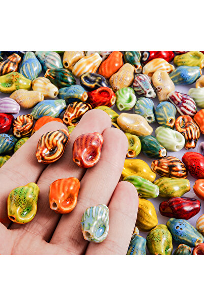 Choice55 10 قطع M631 10/30/50 قطعة/مجموعة صدفة سيراميك لطيفة على شكل محارة، س...