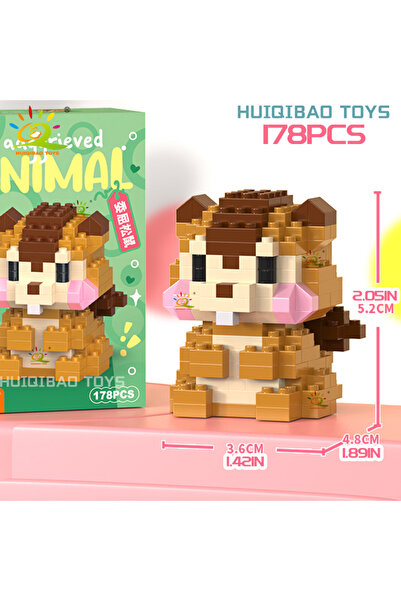 choice2 21 WITH BOX HUIQIBAO MINI Cute Pet Animal Penguin Model Building Blk ...