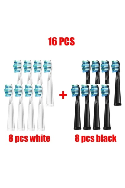 Choice3 16 pcs comb Replacement Brush Heads For Seago For Fairywill FW-507/50...