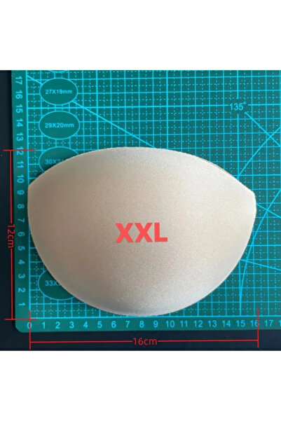 choice2 4 Pairs Skin XXL 4Pair.Large Size Breathable Thin Sponge Chest Pad So...