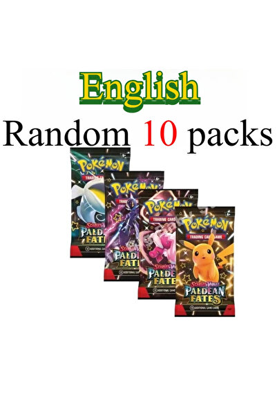 Choice18 مجموعة بطاقات بوكيمون الإنجليزية (10 عبوات - 22 عبوة)، برايت ستارز، ...