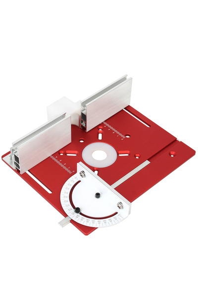 Choice1 قطعة واحدة من لوحة إدخال طاولة التوجيه المصنوعة من الألومنيوم الأحمر،...