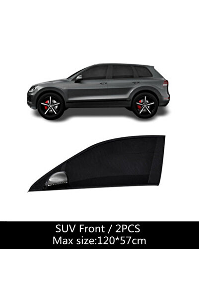 choice2 ستائر واقية من الشمس أمامية للسيارة الرياضية متعددة الاستخدامات (قطعت...