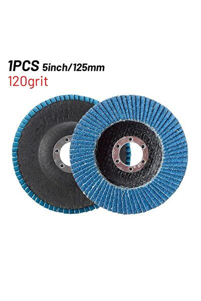 choice2 120grit 1pcs 125mm Metal Sanding Flap Discs Angle Grinder Wheels 40/ ...