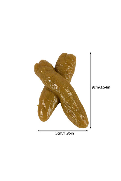 Choice A05 قطعة واحدة من براز الكلاب الصناعي الناعم الواقعي، ألعاب للمزاح، دع...