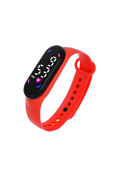 choice2 color red Fashion Waterproof Women Watches for Kids Girls Touch LED S...
