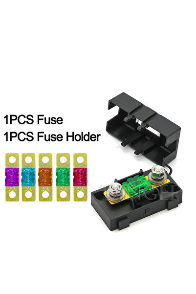 Choice13 60A Round 1Set ANS ANL trumpet Fork Plug Fuse 20A 30A 40A 50A 60A 70...