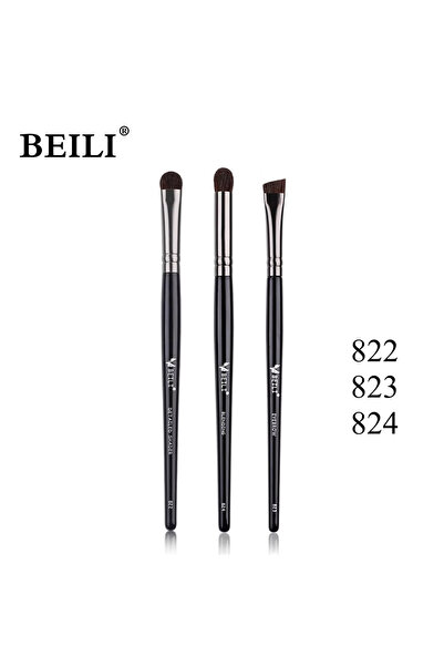 Choice3 3pcs Natural Eye Makeup Brushes Set Eyeshadow Brush Eyebrow Contour E...