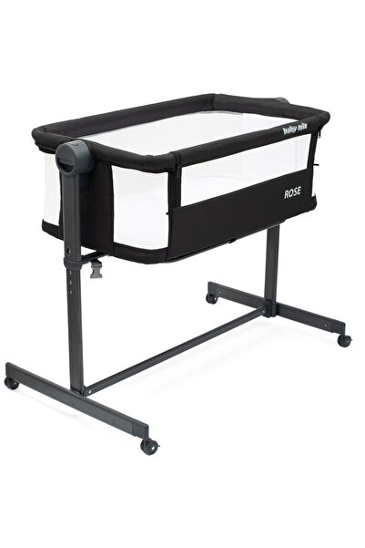 Babymix Pătuț de pat Rose Baby Mix negru