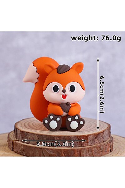 Choice9 1pcs Woodland Cake Topper Hedgehog Squirrel Deer Animal Forest Jungle...