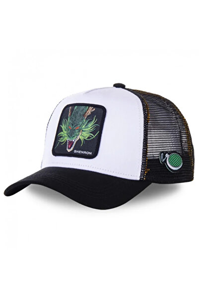 Choice5 قبعة سون غوكو من سلسلة دراغون بول الجديدة، لون أبيض شينرون، من بانداي...