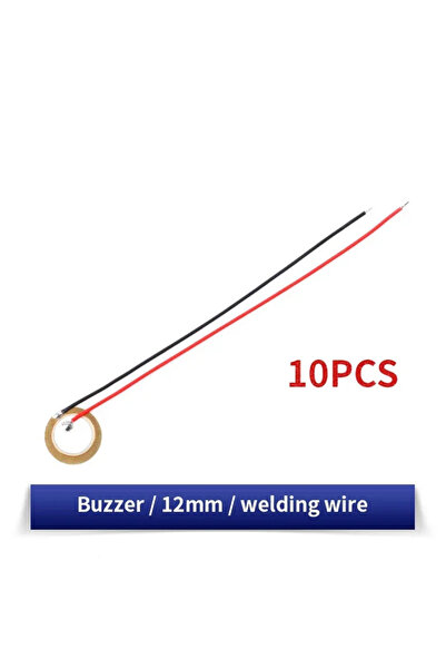 Choice14 12mm-10PCS 5/10/20pcs Buzzer Piezoelectric Piezo Ceramic Wafer Plate...