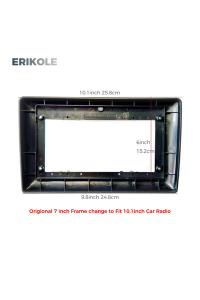 Choice4 7 to 10 1Din 2Din Vehicle Radio Fascia 9 Inch to 10 Inch 9 Inch 10 In...