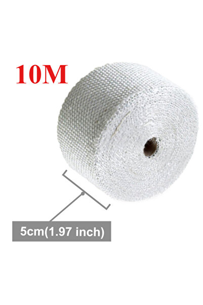 choice2 لفافة عازلة حراري بيضاء اللون، 10 أمتار، 5 سم × 10 أمتار، لأنابيب الع...
