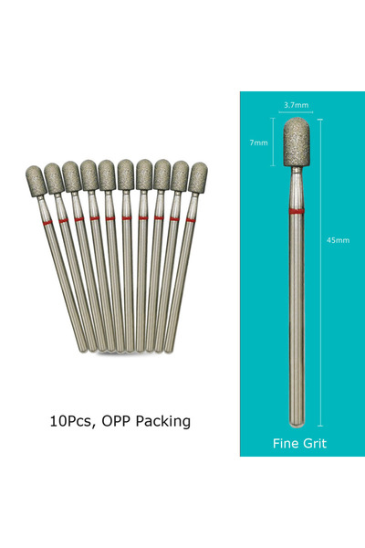 Choice3 C0407D-WL-F(D) رؤوس حفر أظافر ماسية من HYTOOS، قواطع ماسية للمانيكير،...