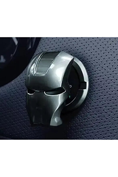 choice2 غطاء زر تشغيل السيارة من مينيسو، مستوحى من شخصية الرجل الحديدي 3 من م...