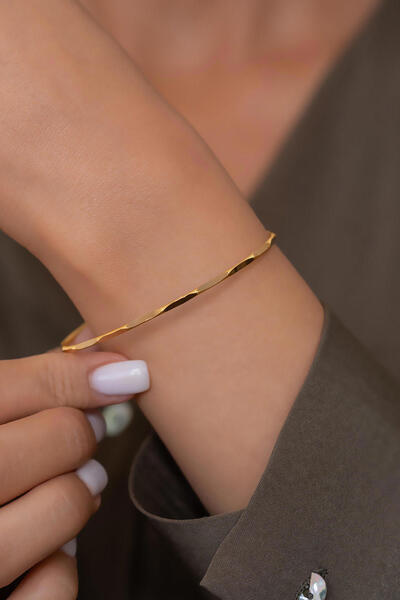 Bayar Gold 10 Gram 22 Ayar Aynalı Ajda Yatırımlık Bilezik