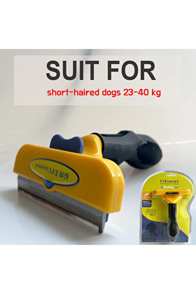 Choice11 (L) فرشاة شعر قصيرة للكلاب والقطط، مشط لإزالة شعر الحيوانات الأليفة،...