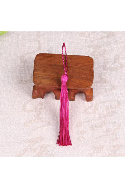 Choice12 شرابات من بوليستر حرير ، لون أحمر وردي، 100 قطعة/عبوة، طول 13 سم، شر...