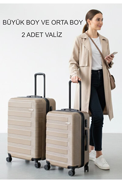 Atlas Large and Medium Size Suitcases 2 Pieces