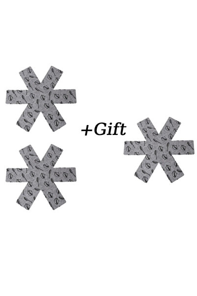 Choice1 38 x 38cm 3 pcs Felt Pot Mat Kitchen Pot Bottom Protective Pad Cookwa...