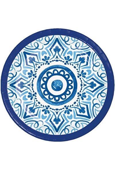 Creative Converting Blue Willow Luncheon Plates 7" 8ct