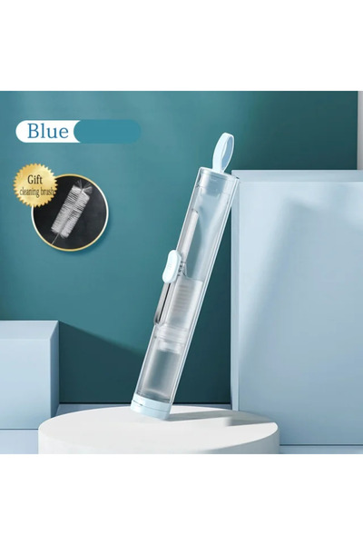 Choice1 طقم واحد - فرشاة أسنان قابلة للطي زرقاء اللون، سهلة الحمل والتنقل، من...