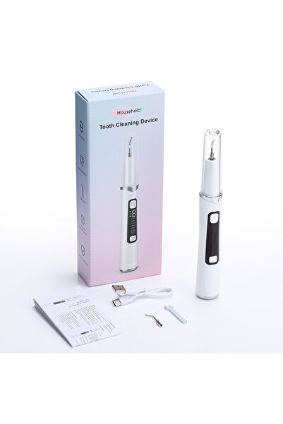 Choice جهاز تنظيف الأسنان الكهربائي بالموجات فوق الصوتية من وايت، 5 أوضاع، مز...