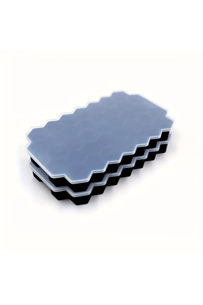 Choice8 37 Grid with Lid 4/6/8/15Grids Silicone Ice Cube Molds Spherical Ice ...