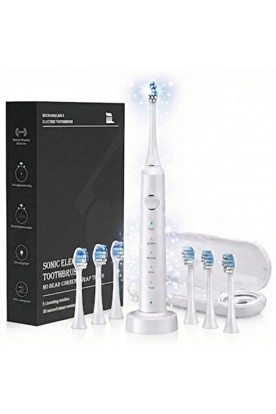 iBLU smart Periuță electrică sonică 38.400 VPM, 5 moduri, încărcare wireless,...