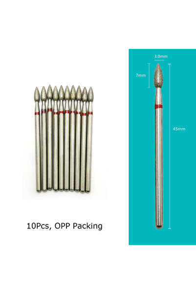 Choice17 GD0307D-F(D) رؤوس حفر أظافر ماسية من HYTOOS، لقص الجلد الميت حول الأ...