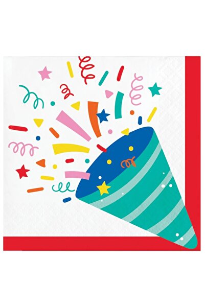 Creative Converting Hats Off Birthday Beverage Napkins 16ct