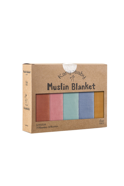 Choice6 كانجوبابي MB21 كانجوبابي #حياتي الناعمة# عبوة جديدة من 5 قطع متعددة ا...