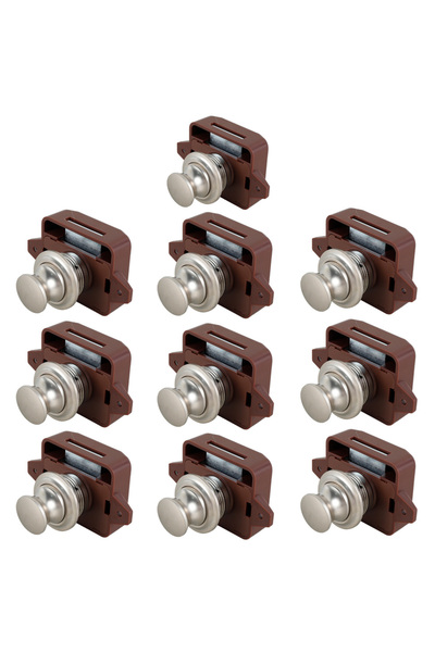 Choice1 بني 26 مم، 10 قطع، 5/10 قطع، 26 مم، أقفال ضغط، أقفال سيارات التخييم، ...