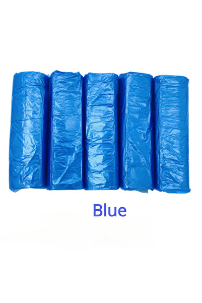 Choice5 100 كيس قمامة أزرق مقاس 45×50 سم، 100 كيس قمامة أزرق ...