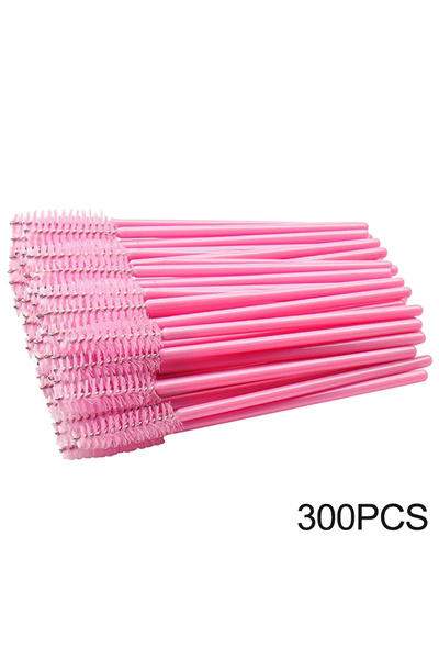 Choice8 Pink 300pcs Wholesale Lash Brushes Eyelashes Extension Brush 100/300p...