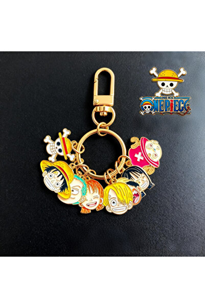choice2 Bandai 01 ONE PIECE Keychain Monkey D. Luffy Nami Anime Peripherals B...