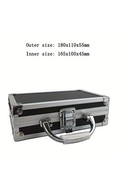 Choice4 180x110x55mm 1pc Portable Aluminum Tool Box Safety Equipment Toolbox ...