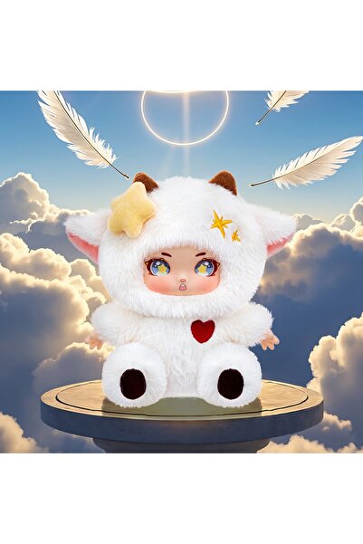 Choice7 دمية ملاك غامضة على شكل ذئب وبري ، مقاس 14 سم، في صندوق مغلق - لعبة ت...