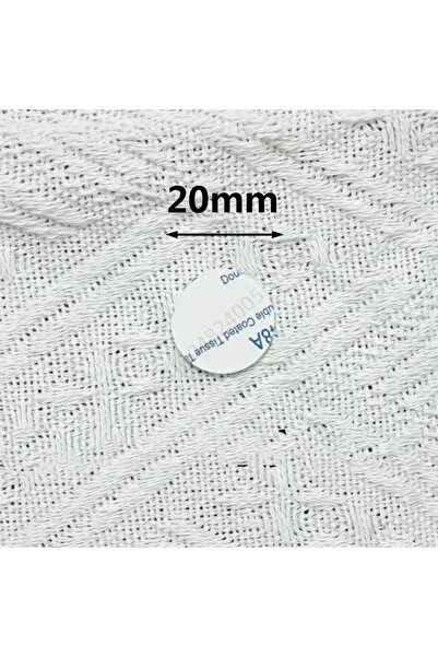 choice2 شريط لاصق قوي مزدوج الجوانب، أبيض اللون، بسماكة 1.5 مم و20 مم، 50 قطع...