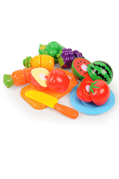 Choice1 مجموعة تقطيع الفواكه والخضراوات للأطفال (10 قطع، 555103) للعب التخيلي...