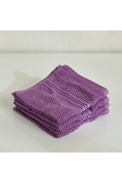 Generic Snoopy Kids 4-Piece Carded Face Towel Set - 30x30 cm