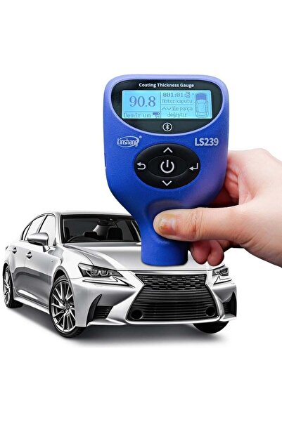 Linshang LS239 Profesyonel Oto Boya Kalınlık Ölçer | Uzman Mod Özelliği