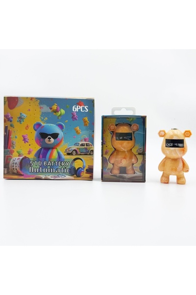 Choice5 lapis lazuli Orange 1-6pcs 510 thread battery， Multi functional prehe...