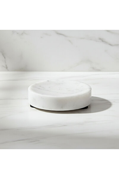 Generic صحن صابون ملكي من الرخام - 10x10x2.5 سم